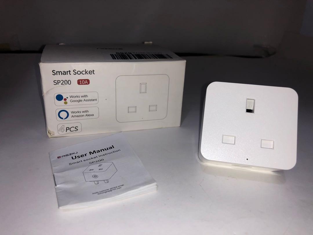 Smart Plug eLinkSmart Mini WiFi Outlet Compatible with Alexa, Google Home  Wireless Socket Remote Control Timer Plug Switch, No Hub Required -  elinksmart