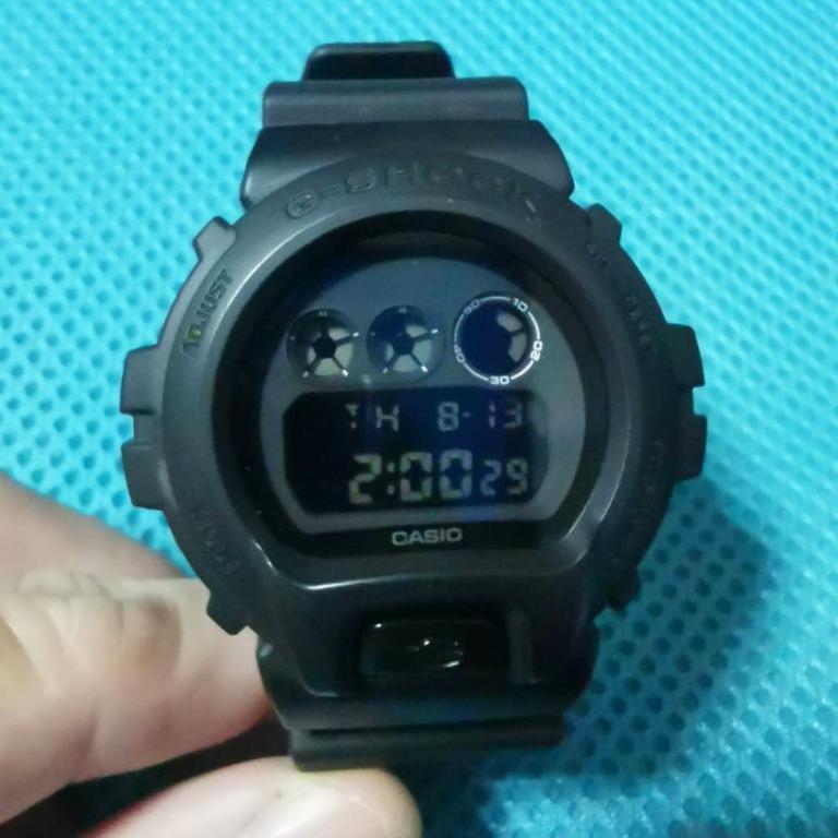 G shock dw6900bb top