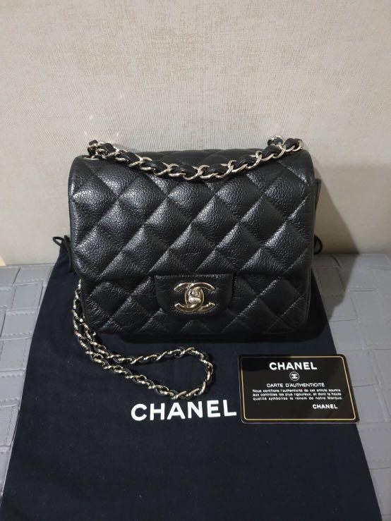 chanel mini 7 caviar