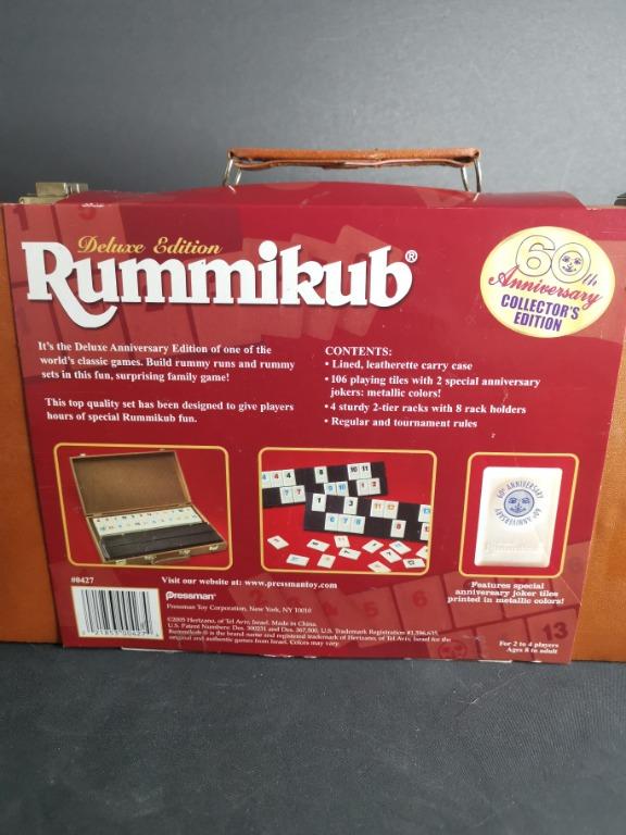 RARE Rummikub 60th Anniversary Deluxe Edition, Hobbies & Toys, Toys & Games on Carousell