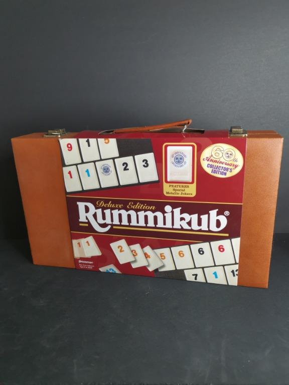 RARE Rummikub 60th Anniversary Deluxe Edition, Hobbies & Toys, Toys