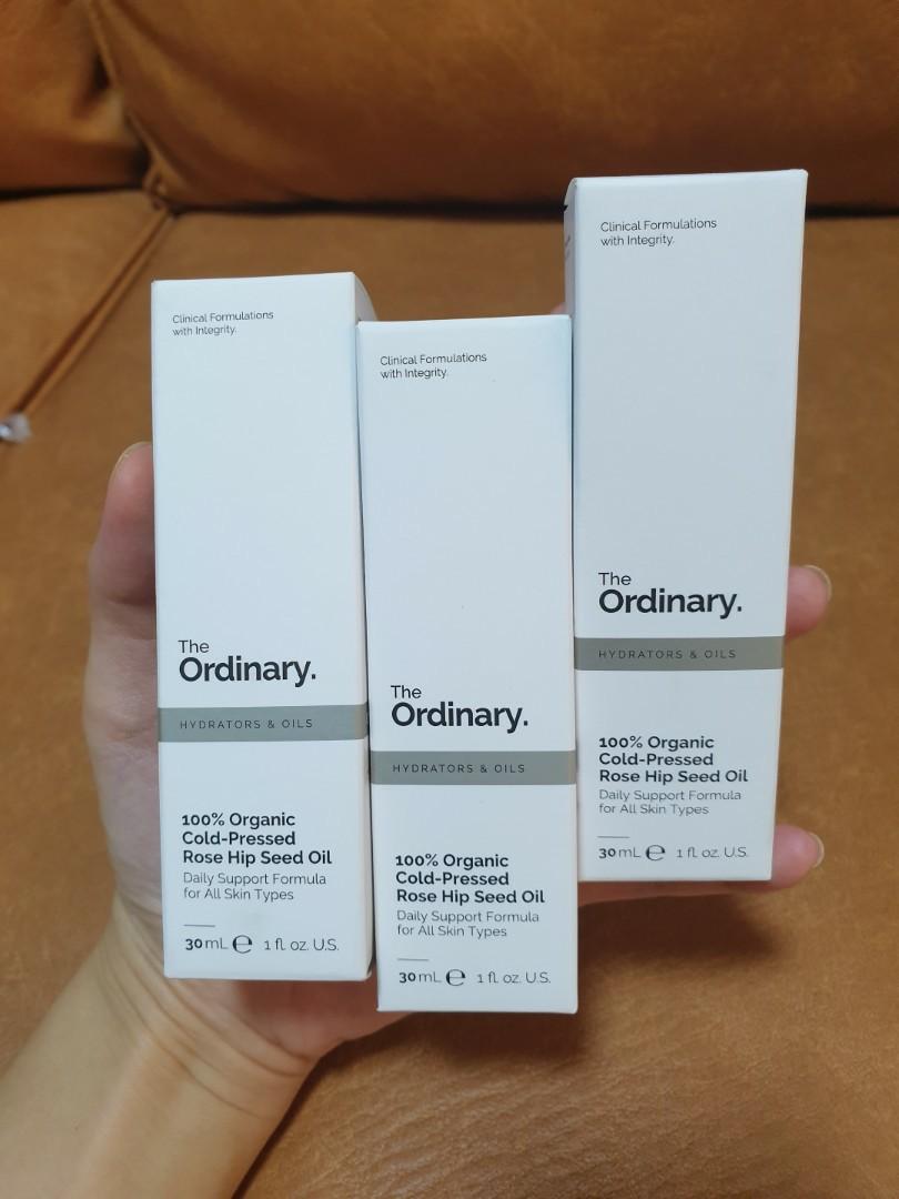 Authentic The Ordinary Denmark, Canada (Category: Face Care) located in Manila. Submitted by rl_minimalist (Listing ID 1027741782, Image 1). Description: On hand: - Ascorbic Acid (love this for brightening acne marks and sun spots) - Rose Hip Oil (for sebum control, anti acne).