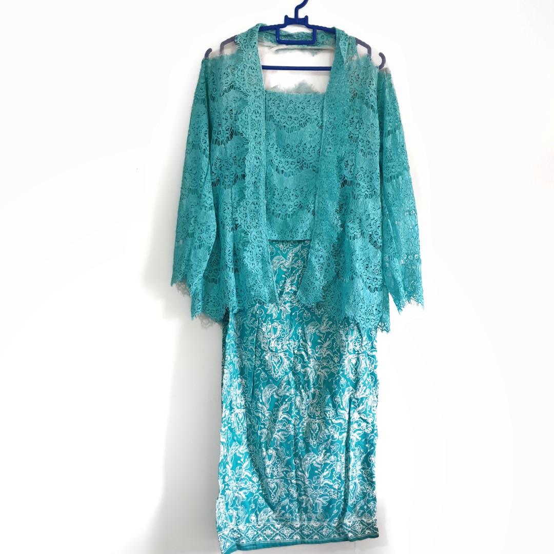 Baby Blue Set Kebaya Men S Fashion Clothes Tops On Carousell