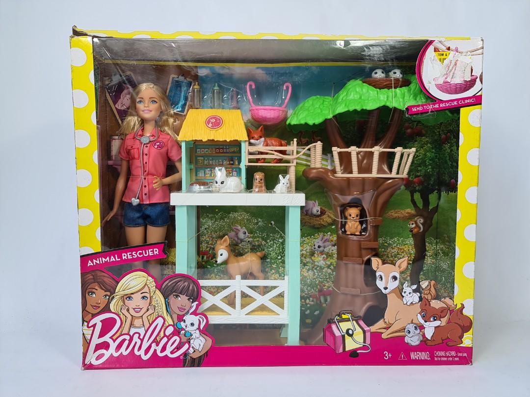 Barbie animal rescuer doll & playset 2025