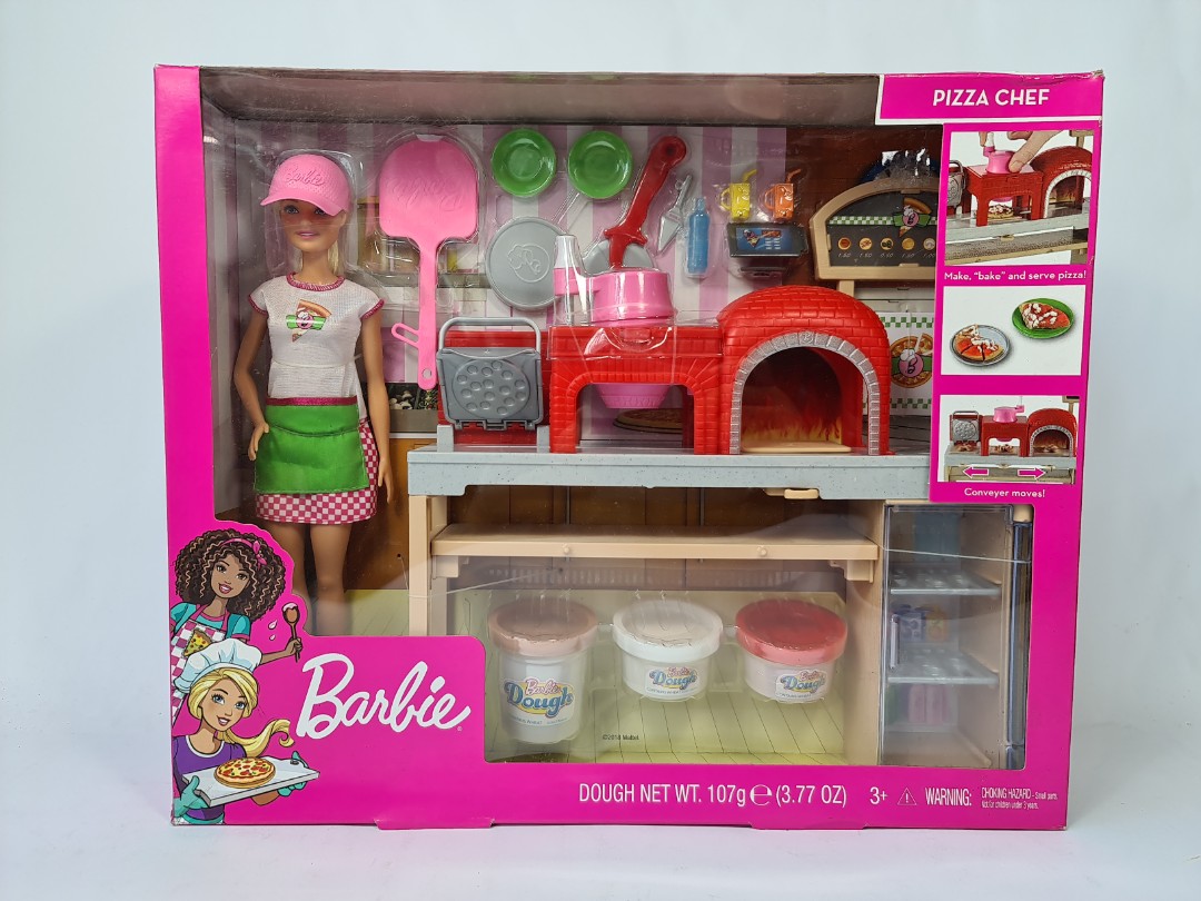 barbie pizza chef