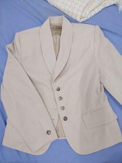 Beige Light Brown Blazer