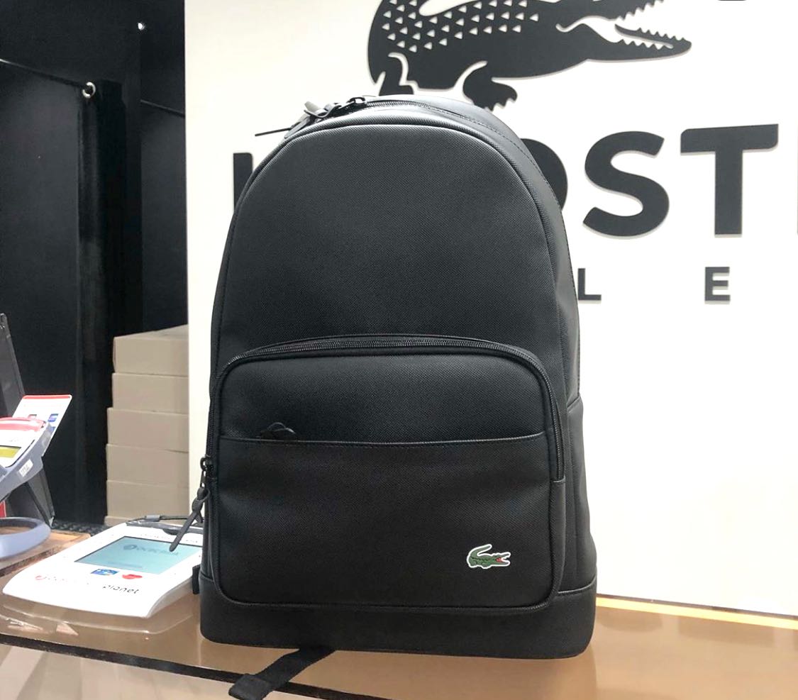 lacoste bag backpack Cinosural International School