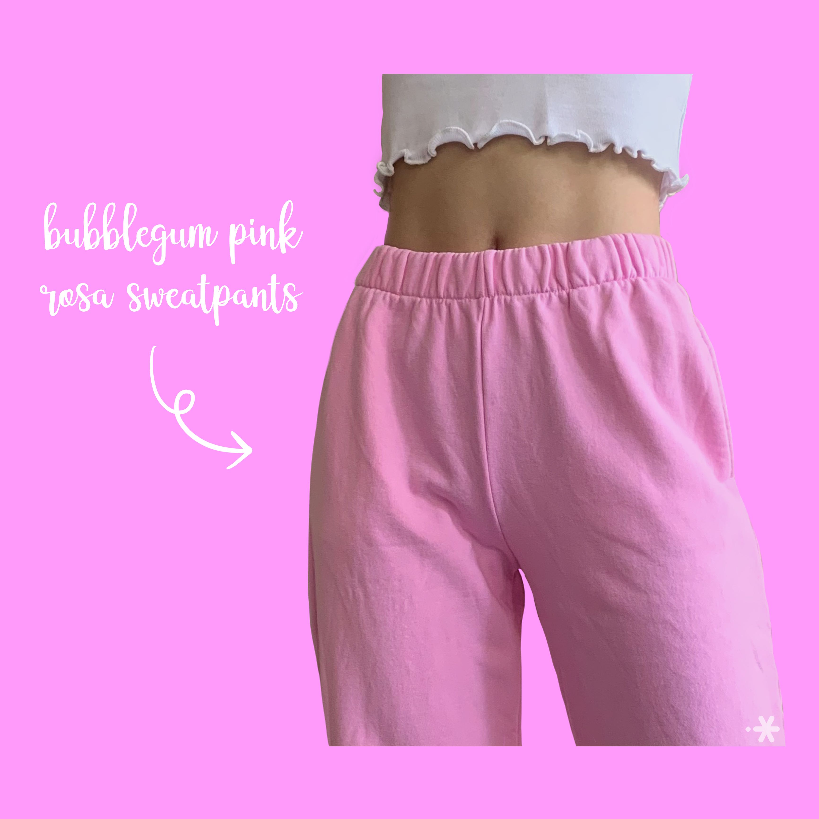 Pink Brand Melville Rosa Sweatpants Size: One size - Depop