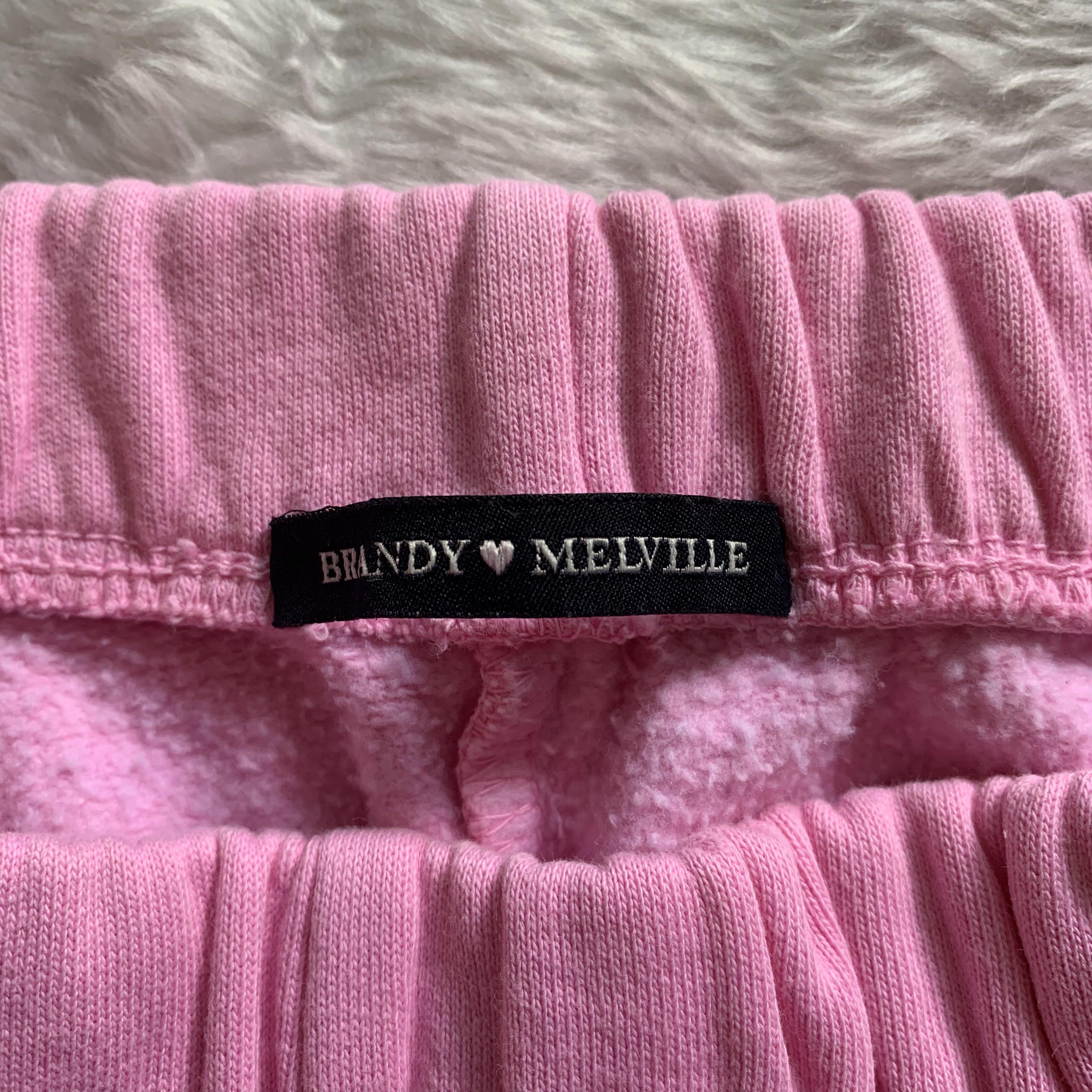 Brandy melville bubblegum pink rosa sweatpants deals