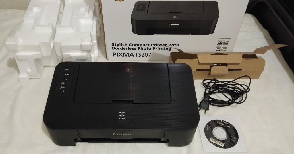 Canon Pixma Ts207 Printer Electronics Computer Parts Accessories On Carousell It enables easy printing of web pages. canon pixma ts207 printer