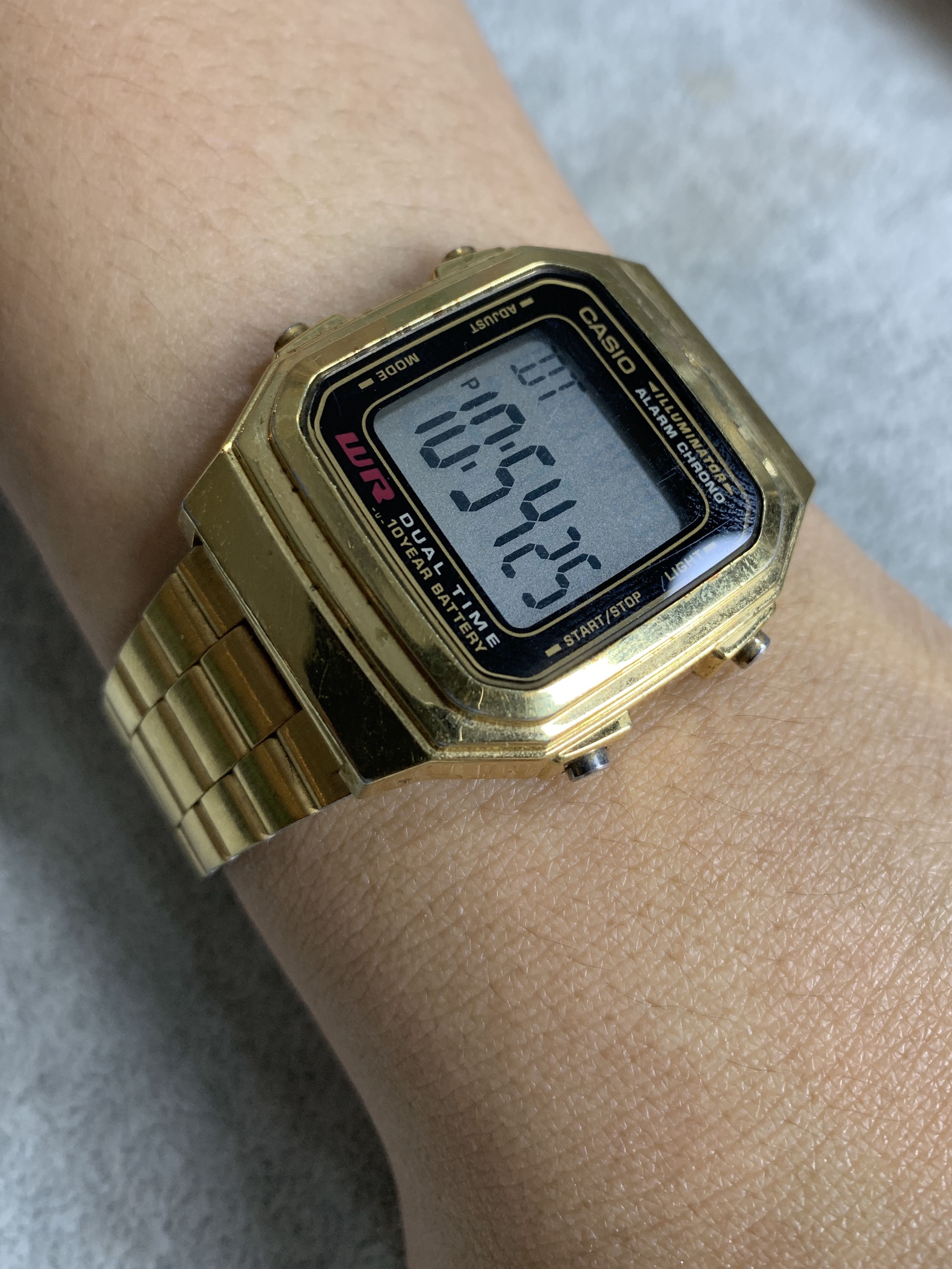 Casio Gold Watch Men S Fashion Watches On Carousell