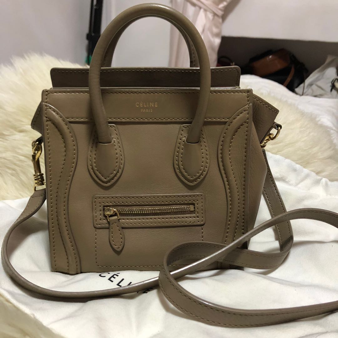 celine micro luggage handbag