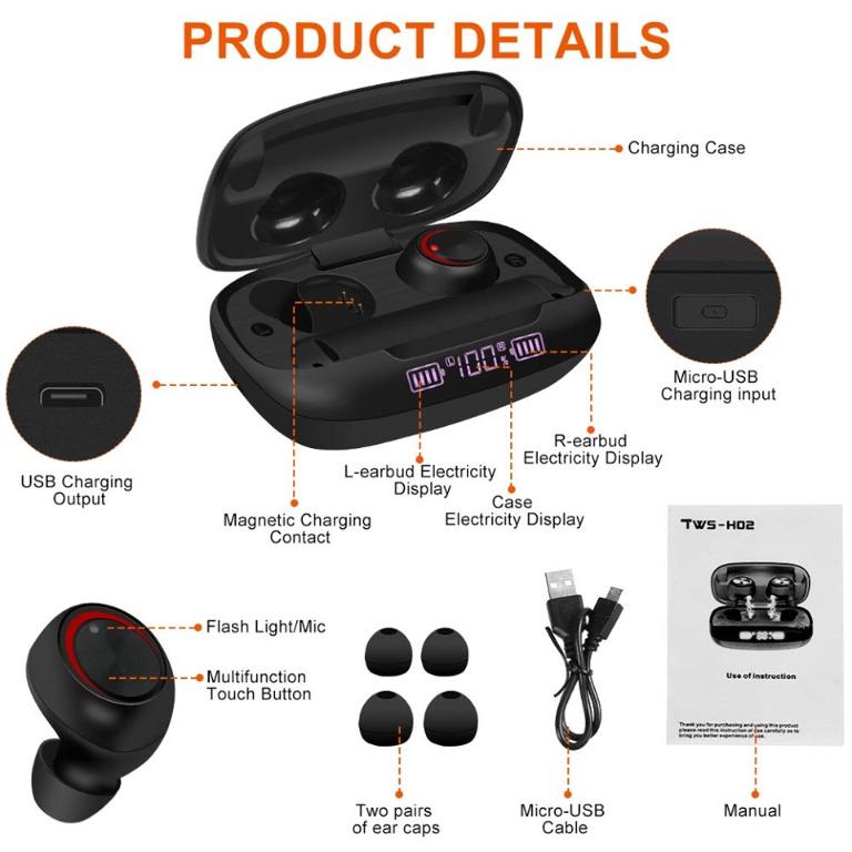 Ceppekyy wireless earbuds 2025 manual