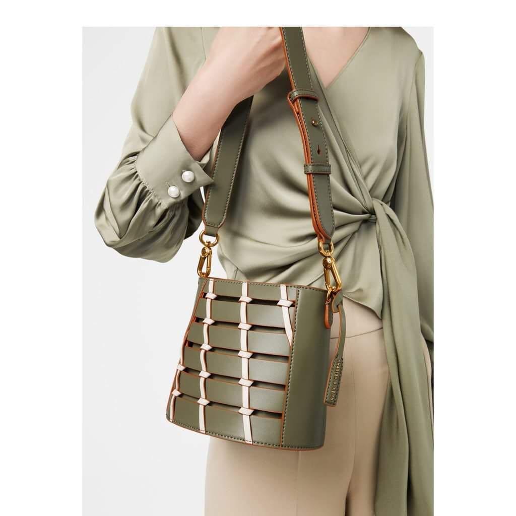 Charles and keith knot bag cheap