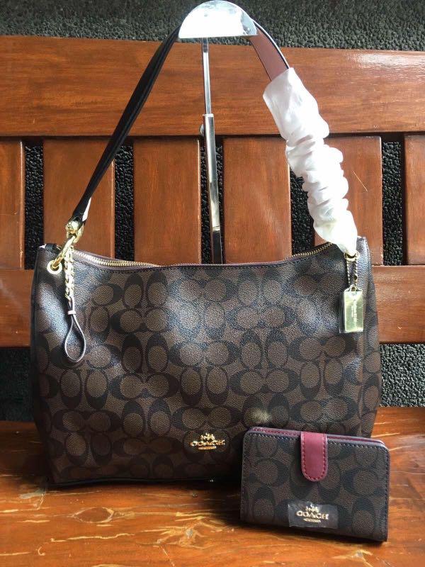 Coach Mia Hobo Set for women Women s Fashion Bags Wallets Purses Pouches on Carousell