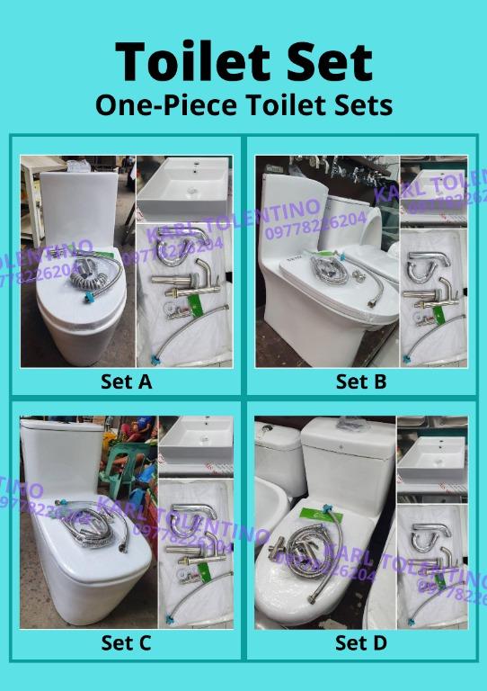 COMPLETE Toilet Bowl Package, Furniture & Home Living, Bathroom & Kitchen Fixtures on Carousell