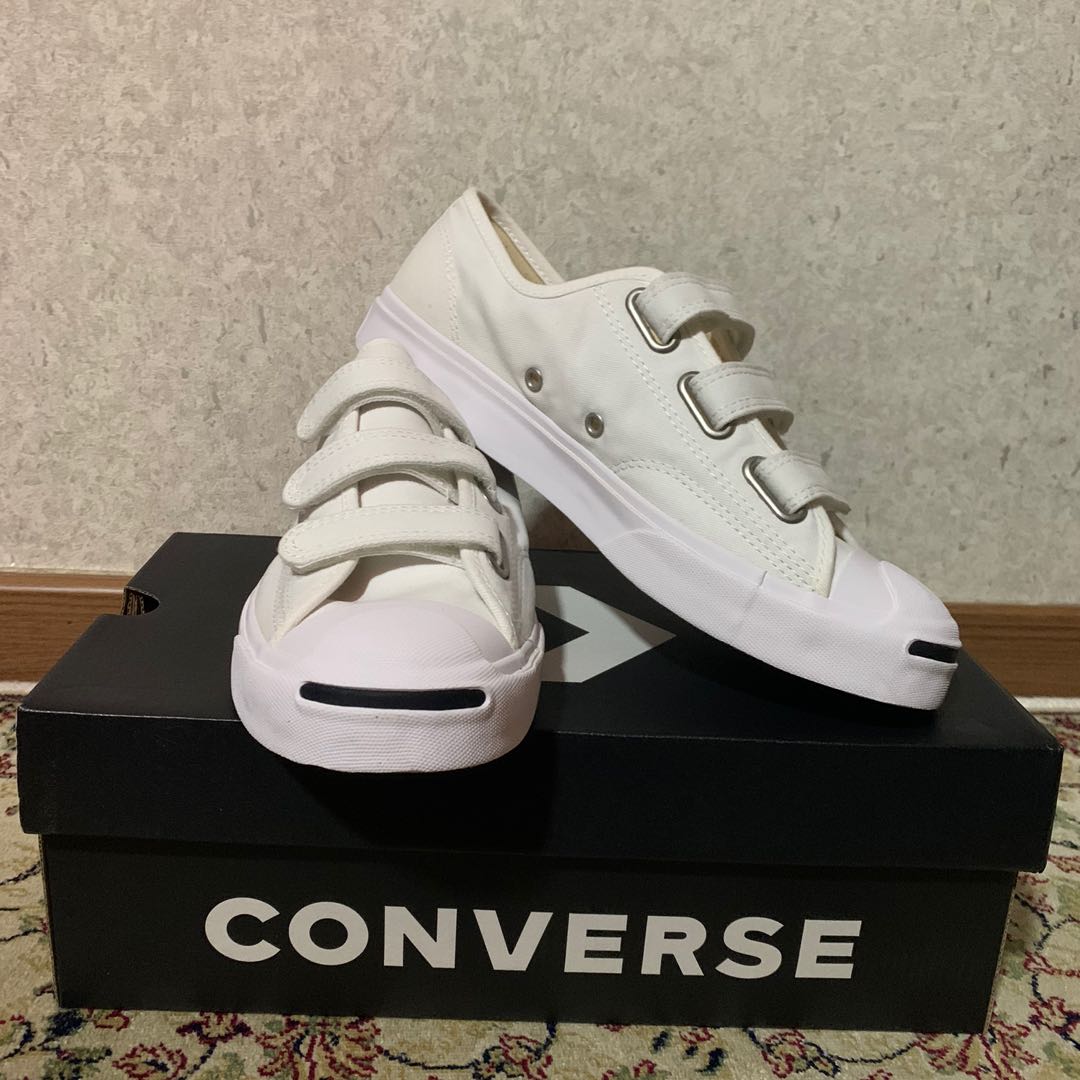 Jack purcell velcro white store