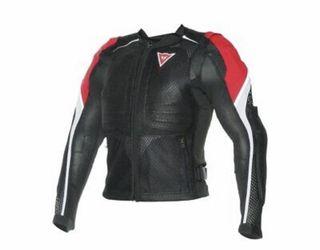 Dainese Sports Guard Men’s Vented Motorcycle Jacket Black/Red
