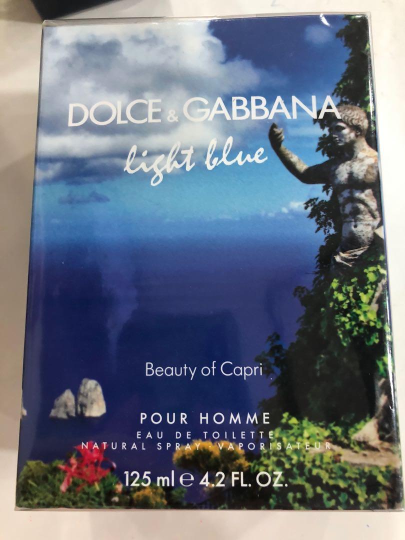 d&g light blue beauty of capri