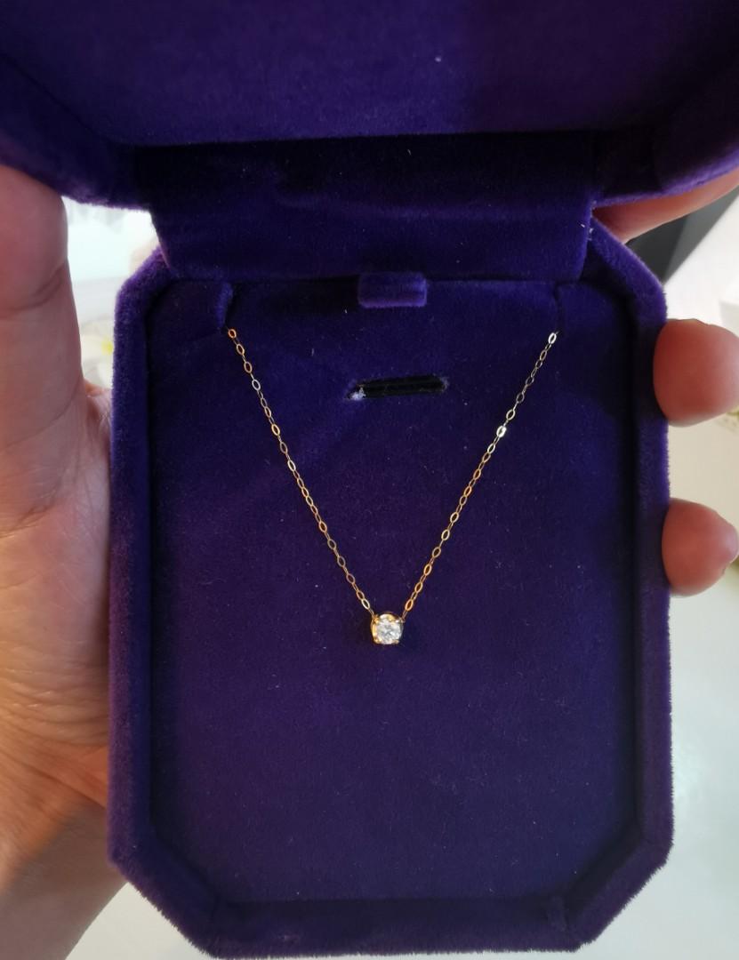 diamond necklace stud