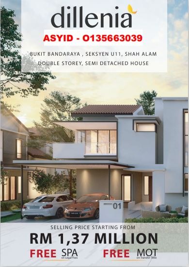 Dillenia Bukit Bandaraya Shah Alam Property For Sale On Carousell