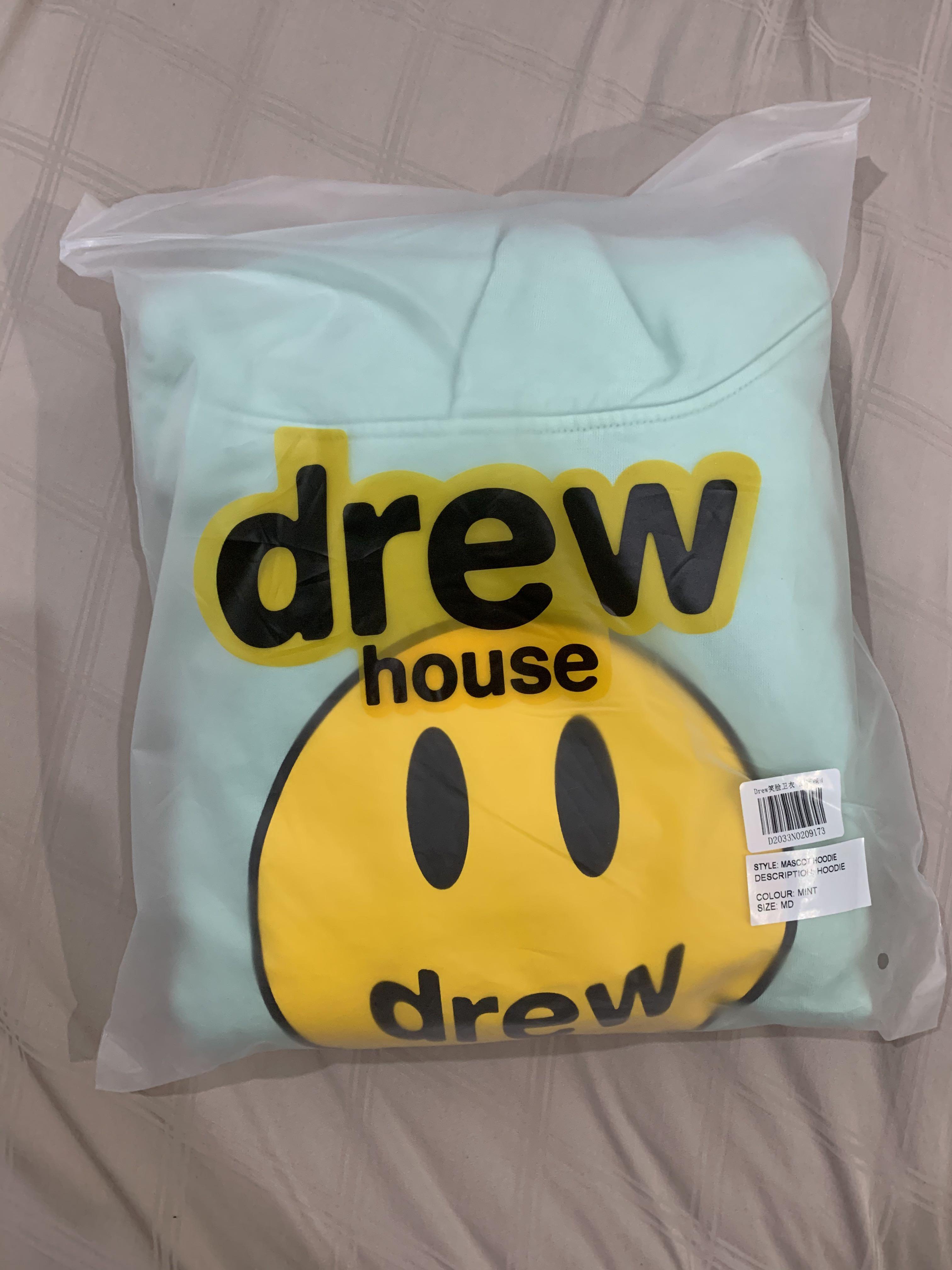 Drew House Mint Mascot Hoodie Men s Fashion Tops Sets Hoodies on Carousell