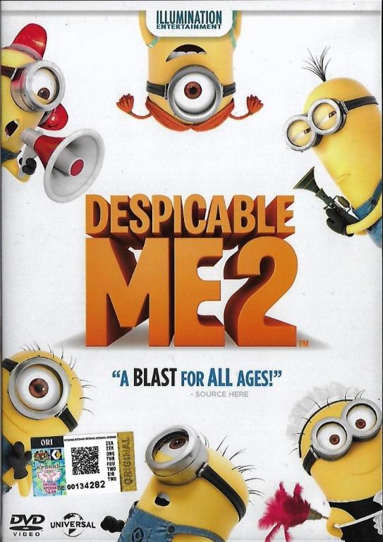 English Animated Movie Despicable Me 2 Dvd Music Media Cd S Dvd S Other Media On Carousell