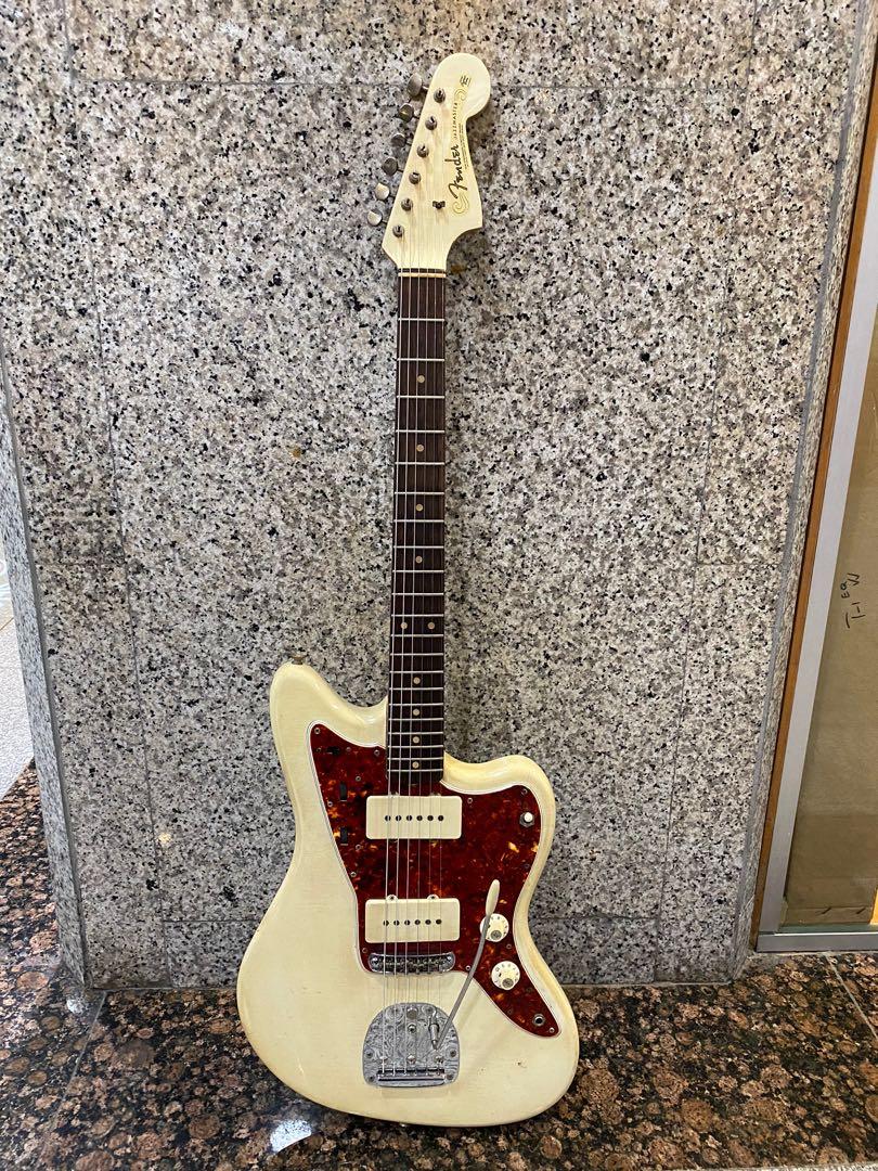 Fender 1963 Olympic White Matching Headstock Jazzmaster, Hobbies & Toys