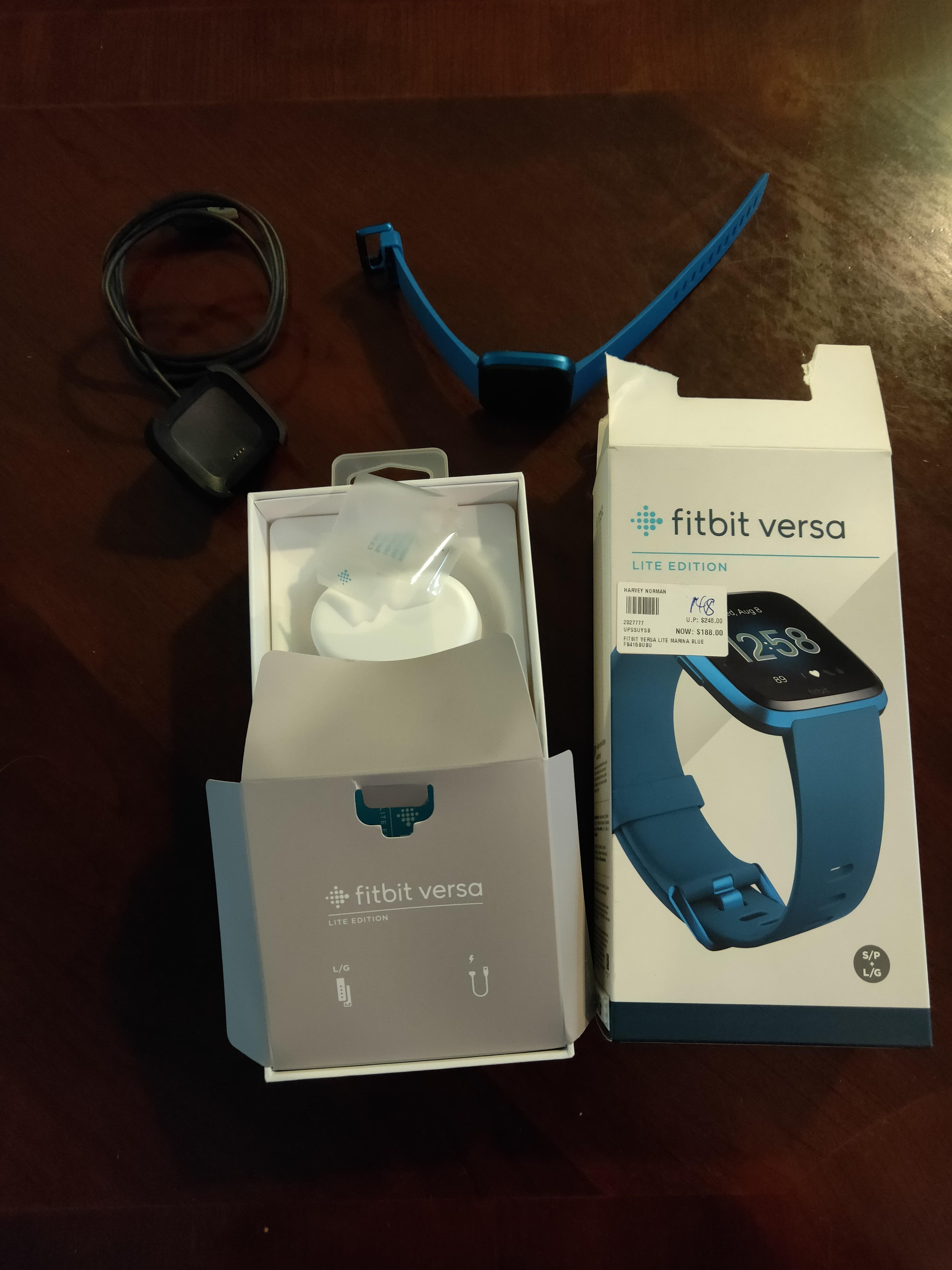 Fitbit versa lite harvey norman online