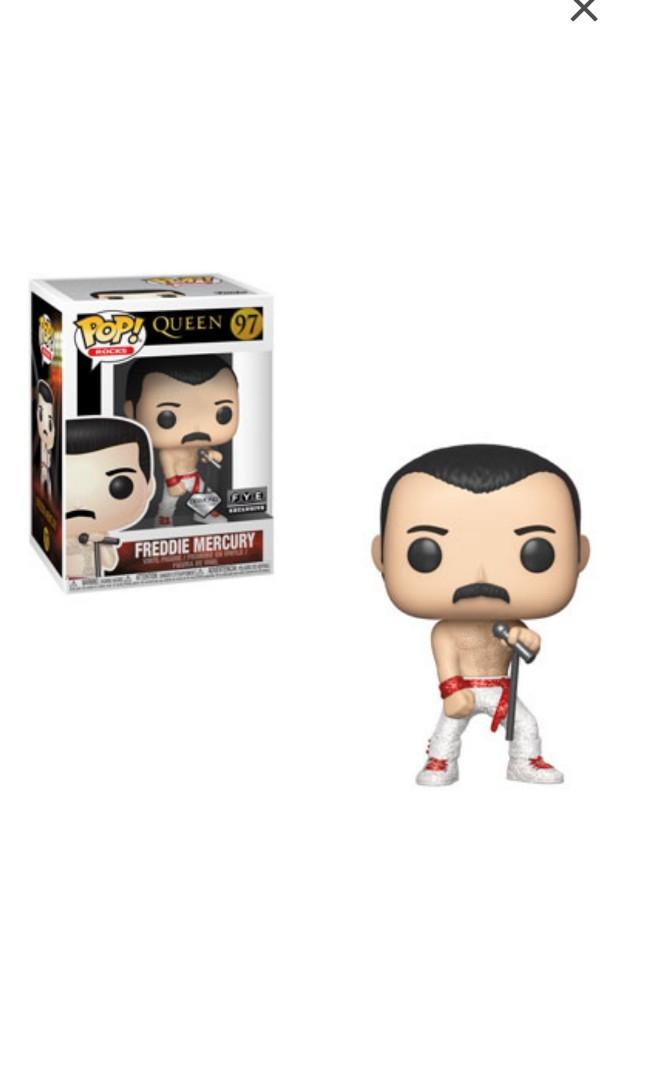Funko pop 2025 freddie mercury diamond