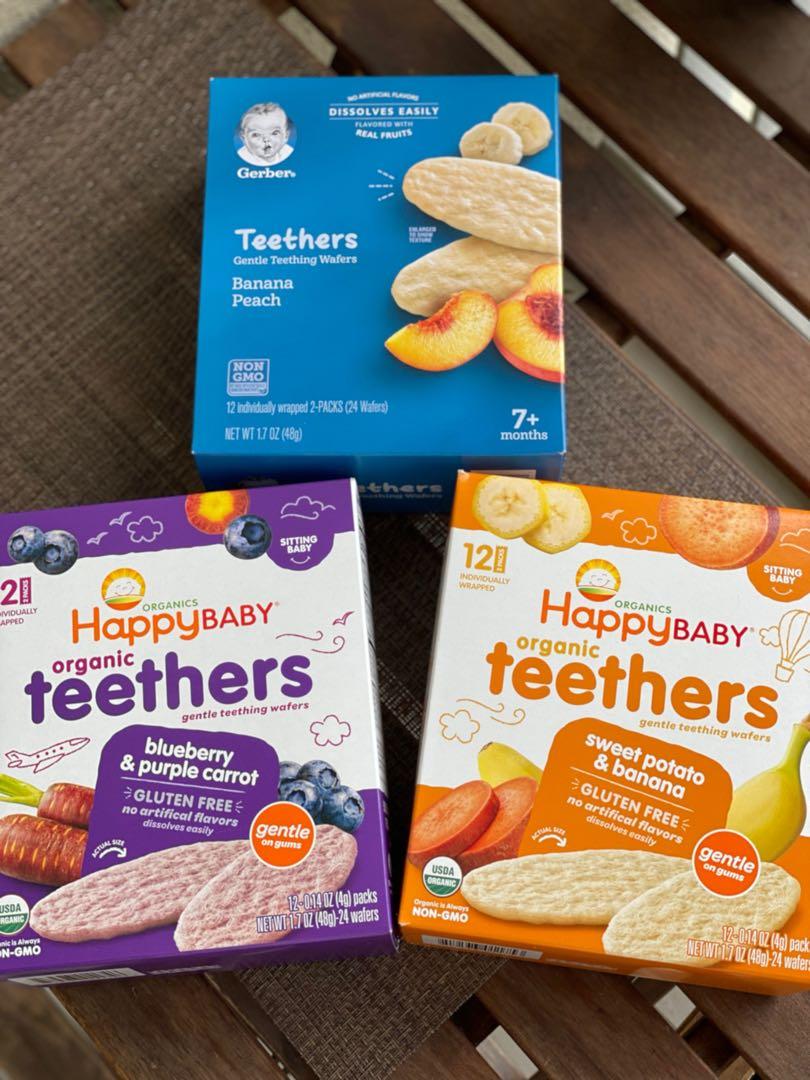 teething wafers safe