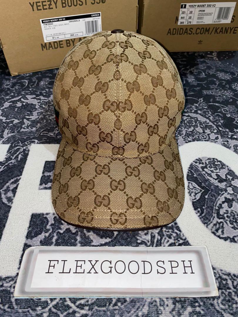 gucci monogram hat
