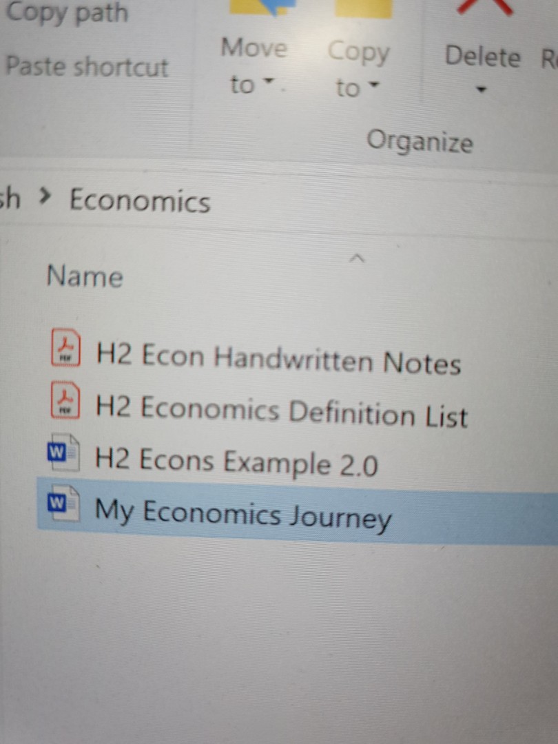 H2 Economics Definition List, Examples, Handwritten Notes & Model
