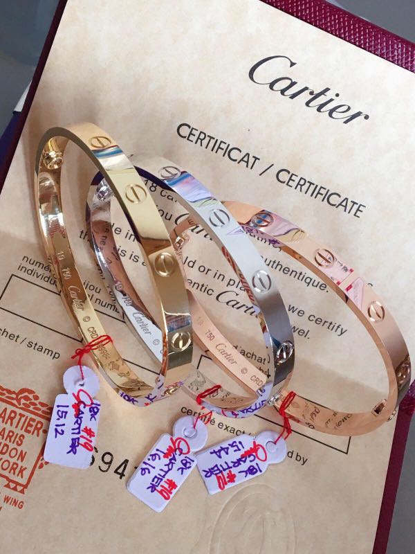 Cartier hk love best sale bracelet