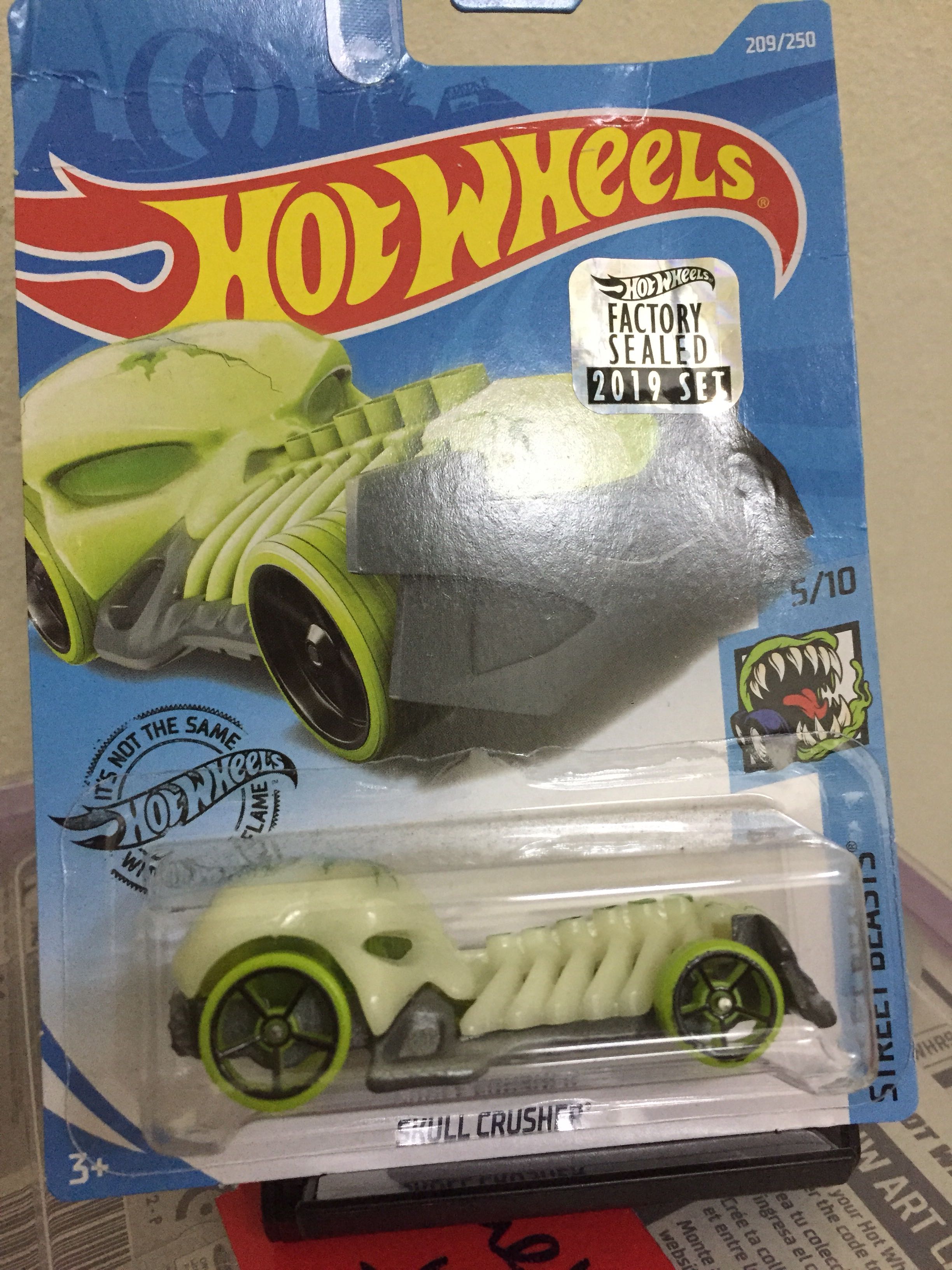 skull crusher hot wheels