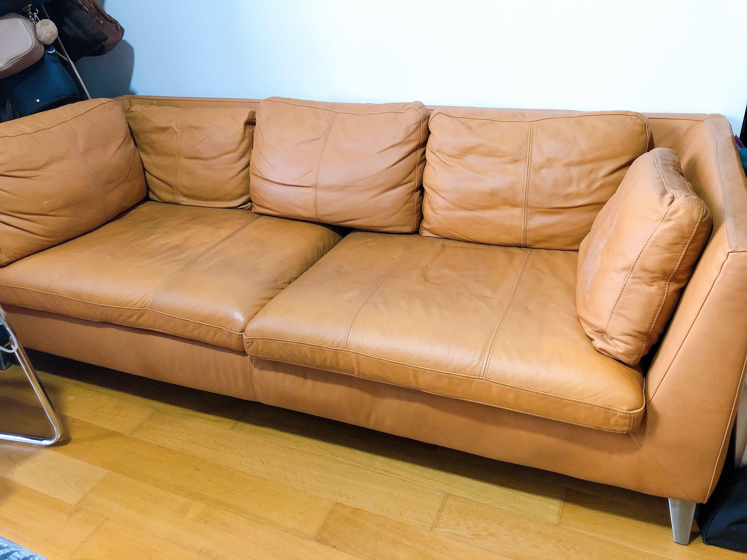 Stockholm 3 Seater Full Leather