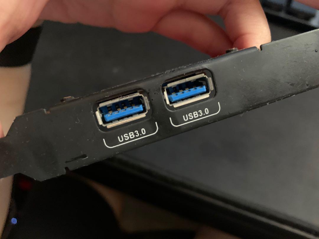 Inateck 2Port USB 3.0 PCIE PCIE Express Card, 電腦＆科技, 電腦周邊及配件, 電腦線、轉接線