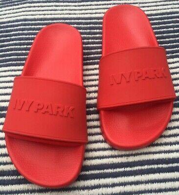 ivy park red slides