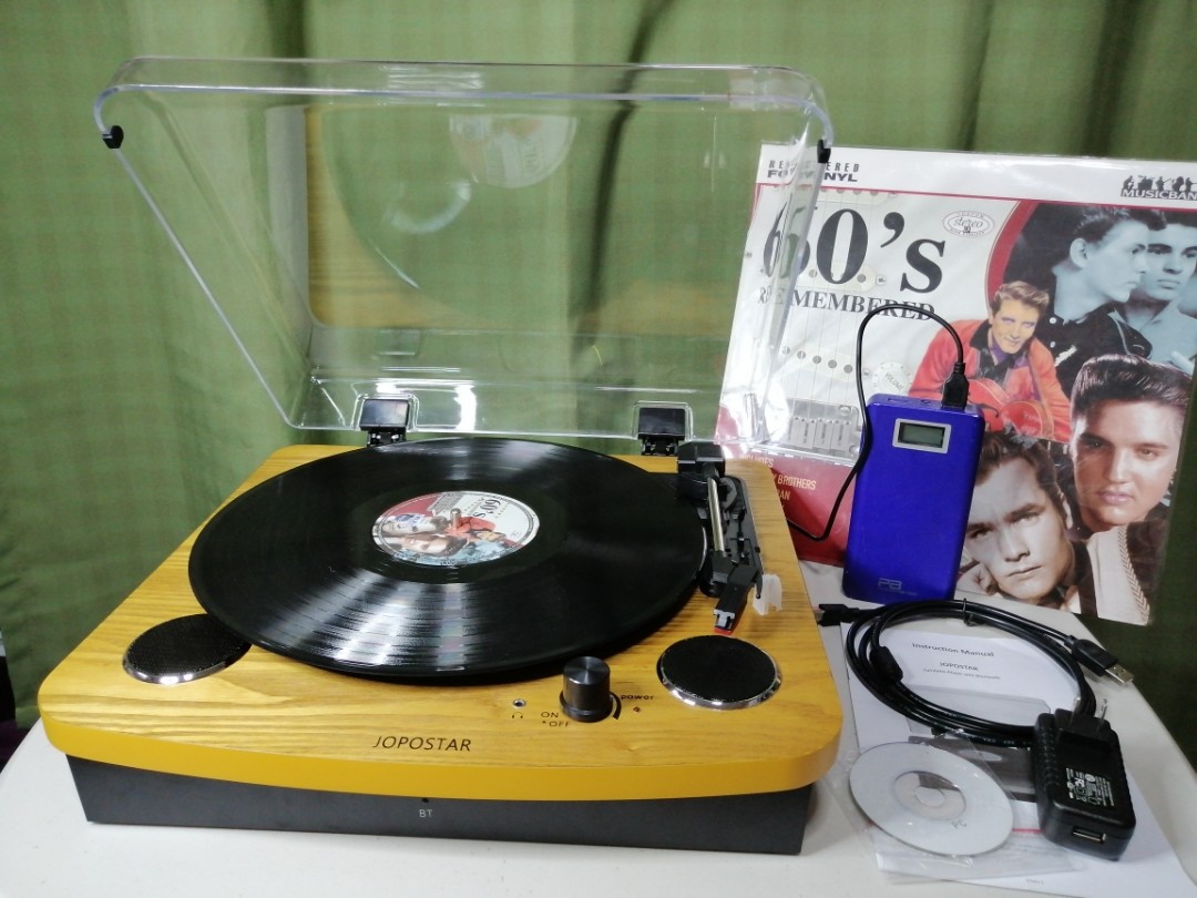 Jopostar record player top
