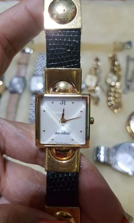 格安新品 【Jun ashida】ゴールド 腕時計 ブレスレットウォッチ 