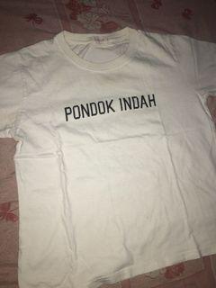 Kaos putih Gaudi