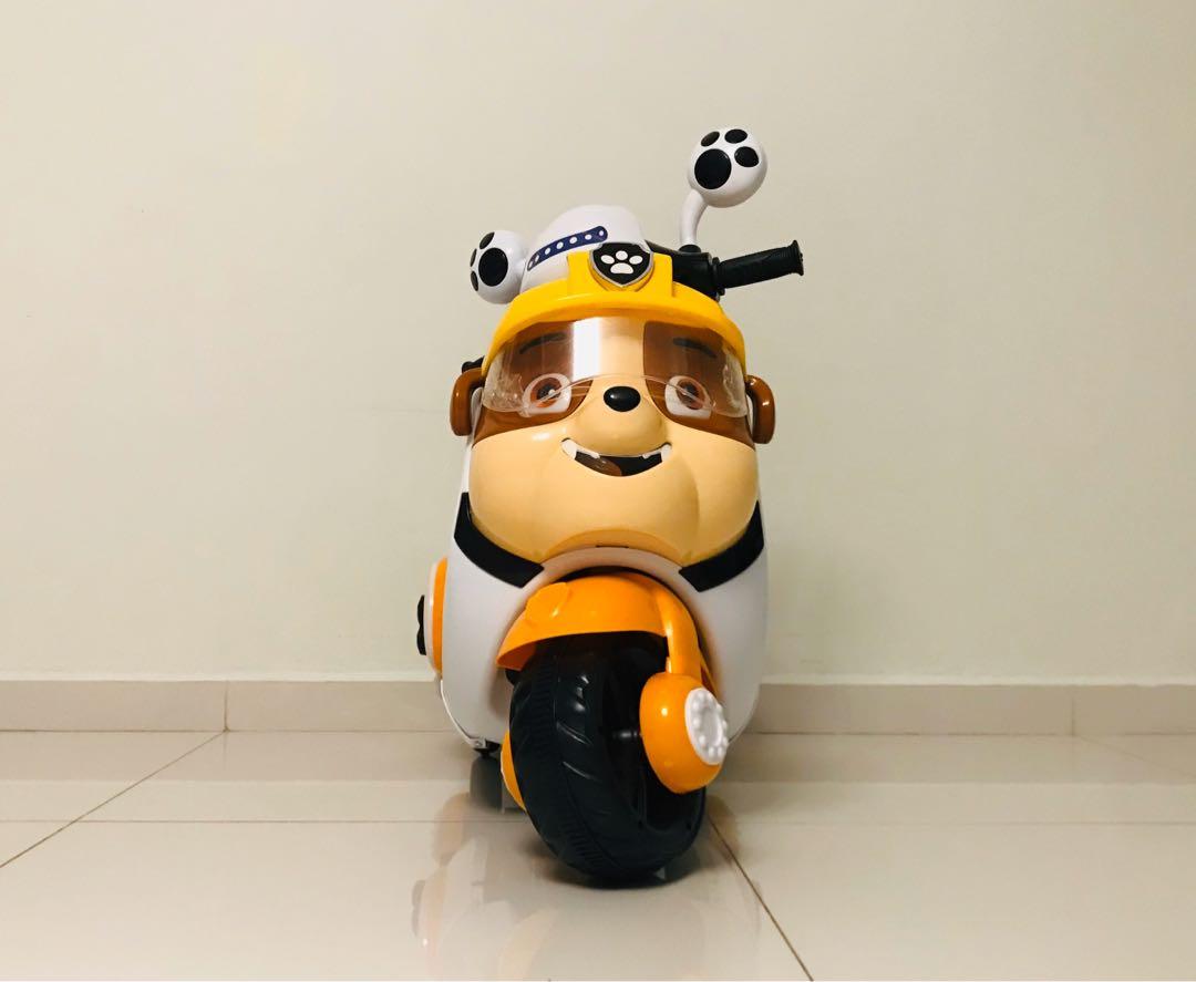 Kids Electric Ride On MotorBike PAW Patrol