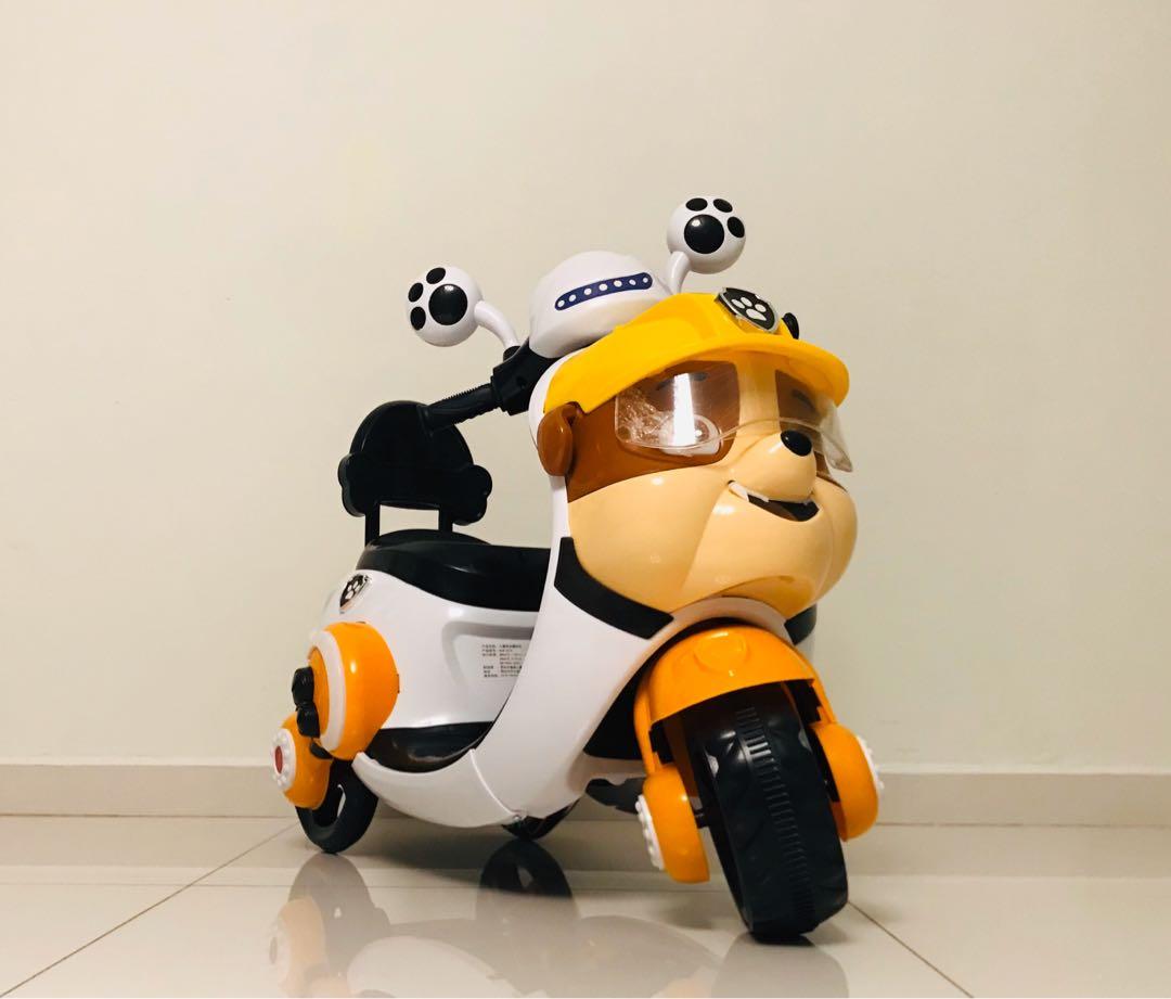 Paw patrol ride on sale motorbike