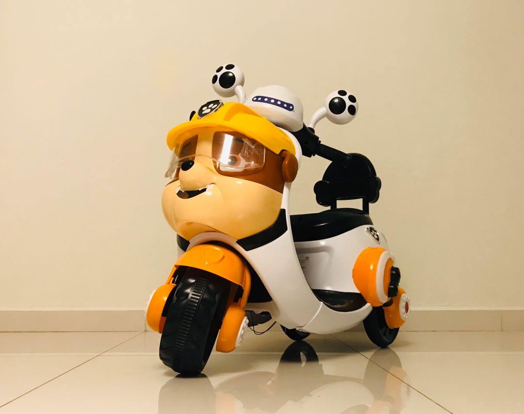 Paw patrol top ride on motorcycle