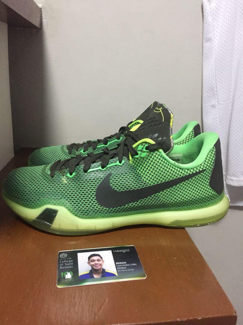 Kobe 10 Vino Men s Fashion Footwear Sneakers on Carousell