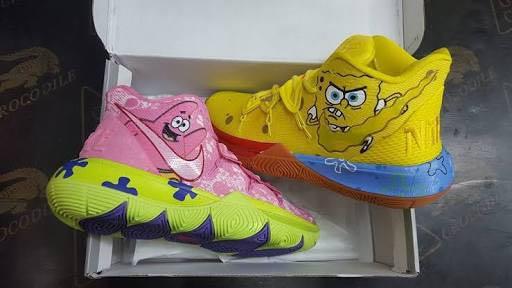 Nike Kyrie 5 Spongebob Squarepants Opti Yellow Tokopedia