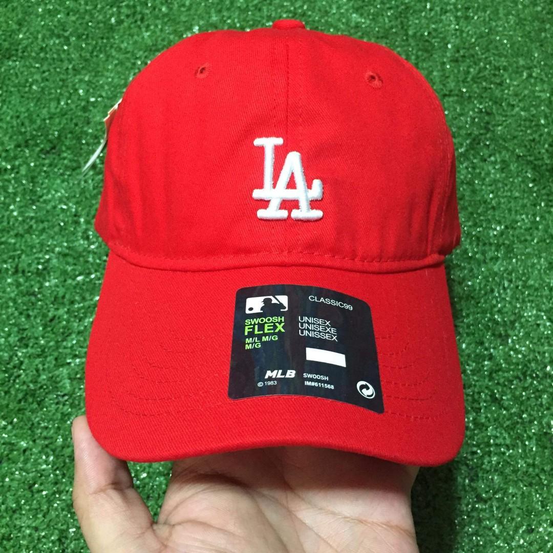 Red la dodgers dad hat deals