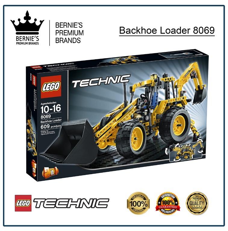 Lego technic sales backhoe loader