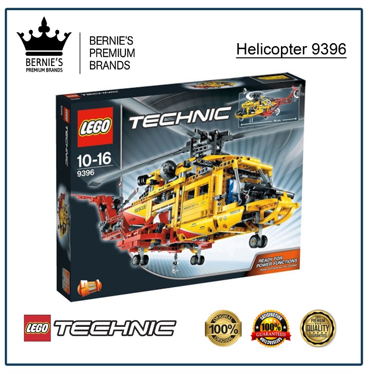 lego snow rescue helicopter