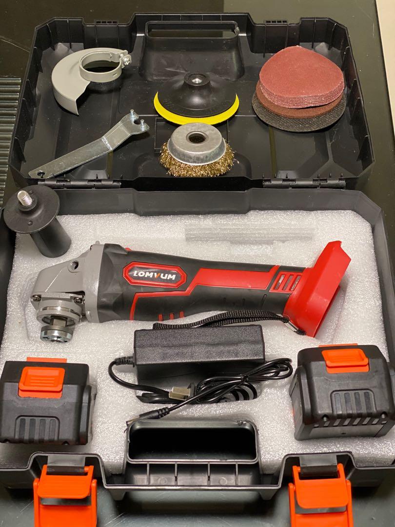 Lomvum brushless angle grinder cutter 